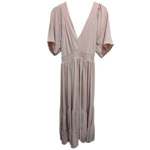 Baltic Born Delilah Blush Maxi Dress Medium NWT
